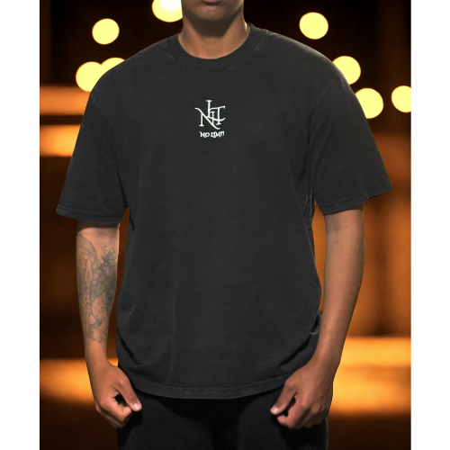 NLT NOLIMIT~Heavyweight ~Oversize Shirt~Dark Wings